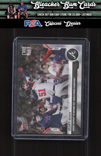2021 Topps Now M-NOV Atlanta Braves Card of the Month