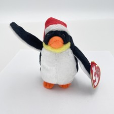 Ty Jingle Beanies Zero Penguin Plush Christmas Ornament Collectible Gift Tag 5