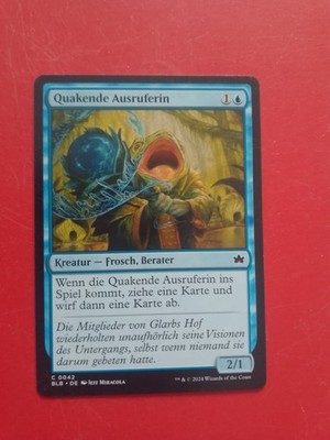 MAGIC THE GATHERING Quakende Ausruferin 2024 Deutsch C0042