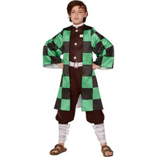 NWT Demon Slayer Tanjiro Child Size Halloween Costume Small