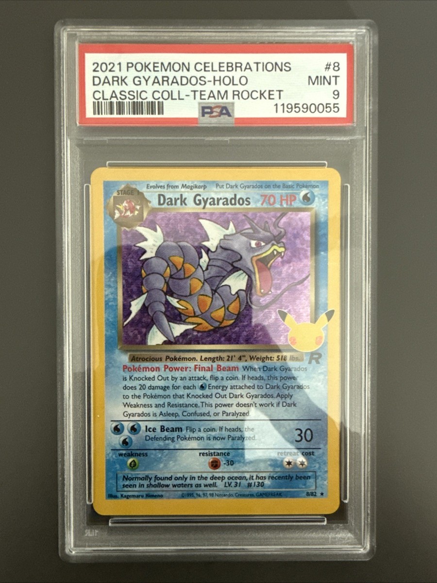 Dark Gyarados 8/82 Celebrations: Classic Collection Holo for
