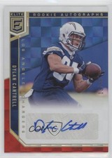 2018 Donruss Elite Elite Rookie Auto Red 13/99 Dylan Cantrell #RA-DC Auto 0q3