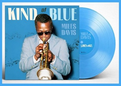 Miles Davis ''kind of blue'' limited 180g blue Vinyl LP NEU Album 2026 Reissue