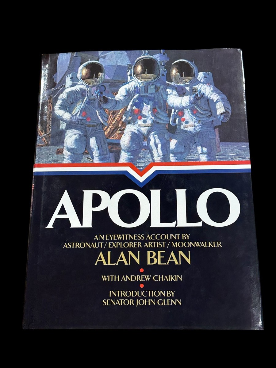 Alan Bean Astronaut Moonwalker Apollo 12 Skylab 3 Signed Autograph