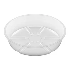 10 Pack Plant Saucers Drip Tray 6 Inch Clear Plastic Flower Pot Saucers for1286