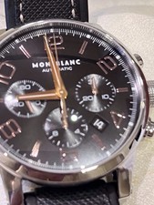 Montblanc Timewalker Chronograph Men’s S/Steel Black Dial 43mm Automatic