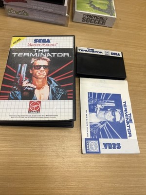 Master System TERMINATOR, THE *y Boxed&Complete Sega PAL REGION