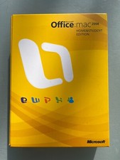 Microsoft Office MAC 2008 Home & Student Edition  2008 Two Serials
