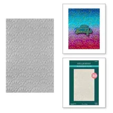 PEACOCK MOTIF 3D EMBOSSING FOLDER-Spellbinders Paper Arts-Textured Cards/A2