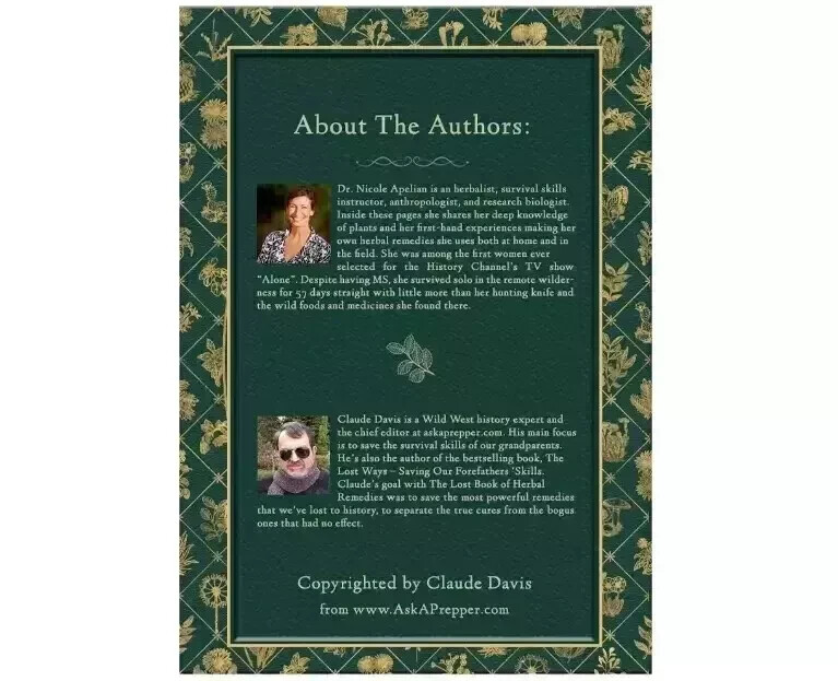 The Lost Of Book Herbal Remedies The Healing Power of 800 Plants