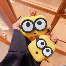 Cute 3D Cartoon Big Eyes For Airpods Case