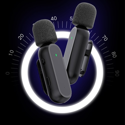 Lavalier Microphone Audio Video Recording Type C For iPhone 15 For Android Phone - Photo 12/19