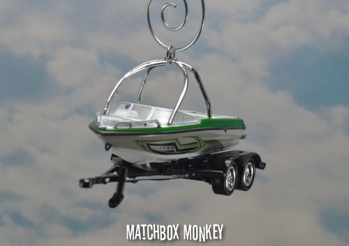 Waterski Wakebord Boat Christmas Ornament Mastercraft Moomba Supra Water Ski - Picture 7 of 9