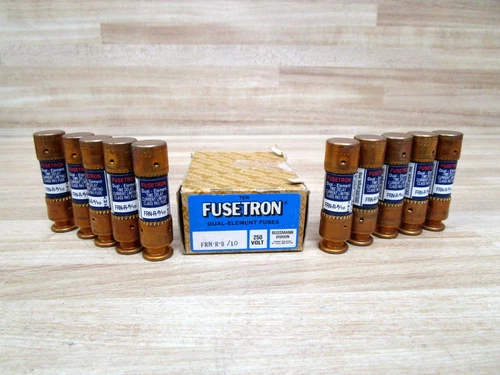 Bussmann FRN-R-8/10 Fusetron Fuses (Pack of 10)