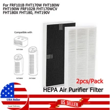 2Pcs HEPA Air Purifier Replacement Filter for Febreze FRF102B Honeywell U Filter