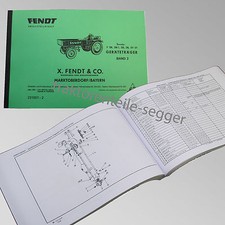 Fendt Ersatzteilliste für Geräteträger F 220, 220/1, 225, 230, 231 GT  231001-2