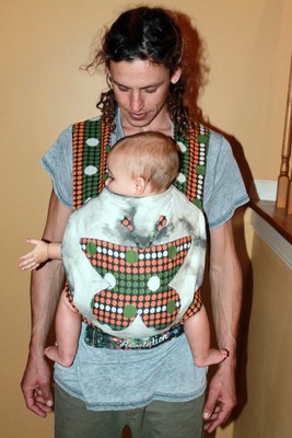 handmade baby carrier