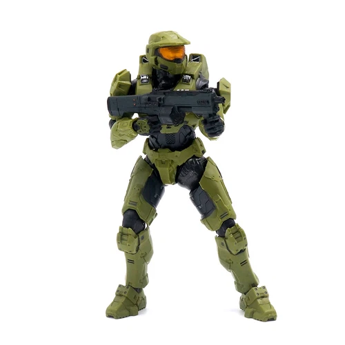 Halo 4 Master Chief Green Spartan 7'' Action Figure Collection Model PVC Toy - Picture 7 of 13
