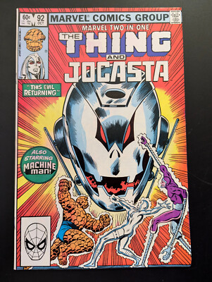 Marvel Two-In-One #92, Marvel Comics, 1982, The Thing, Marvel Comics 