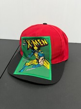 Vintage X-Men Marvel Comics Logo 7 Wolverine Snapback Hat Cap