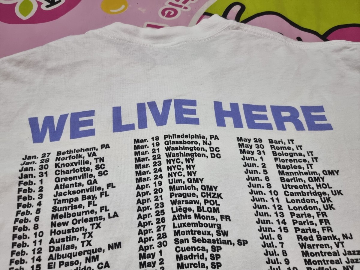 rare Vintage '90 Pat Metheny Group We Live Here World Tour '95