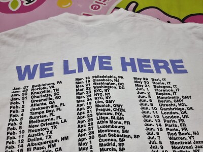 rare Vintage '90 Pat Metheny Group We Live Here World Tour '95