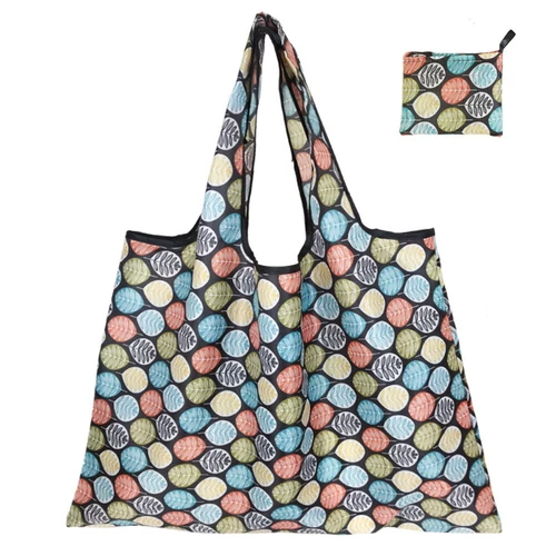 Large Foldable Reusable Ladies Shopping Bag Eco Tote Handbag Fold Away Bag UK - Picture 21 of 21