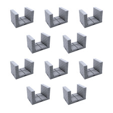 Deluxe Locking Dungeon Tiles - Hallways, Tabletop RPG Scenery Terrain 28mm