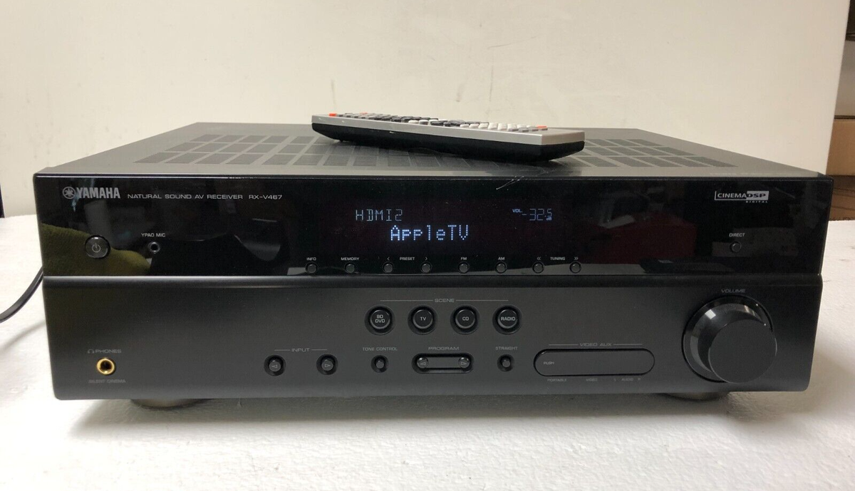 Yamaha RX-V467 Receiver 5.1 Dolby HDMI | eBay Yamaha RX-V467 Receiver 5.1 Dolby HDMI | eBay