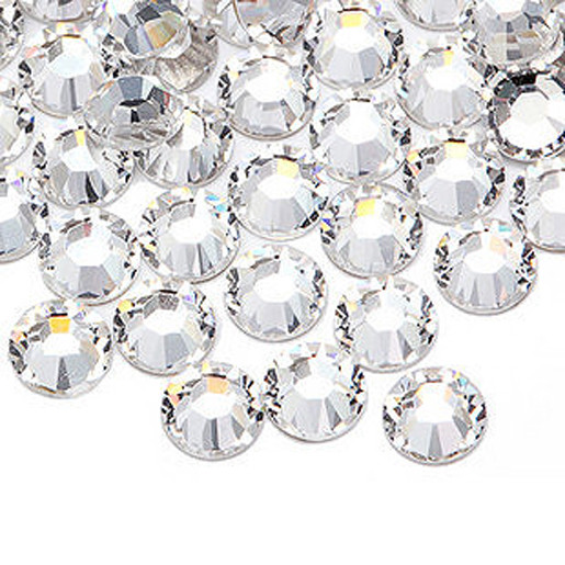 1000 Piece Rhinestone Collection - 1mm To 11mm Acrylic Flat Back Faceted Crystals 3 thumbnail image
