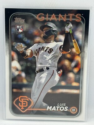 Luis Matos Rookie 2024 Topps Serie 1 Baseball Nr. 28