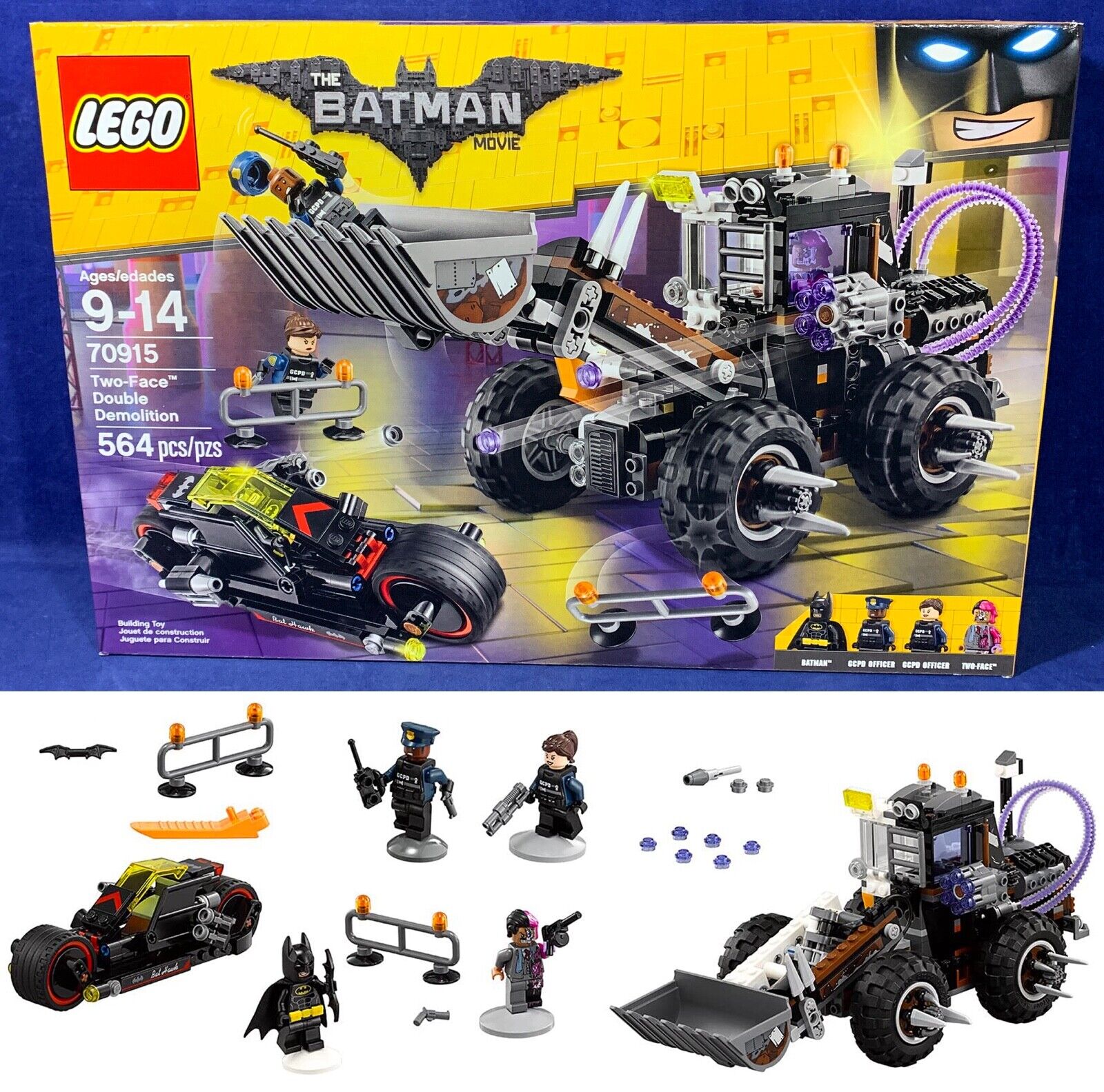 Two-Face™ Double Demolition 70915, THE LEGO® BATMAN MOVIE