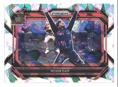2023 Panini Prizm WWE Wrestling Card Cracked Ice Noam Dar