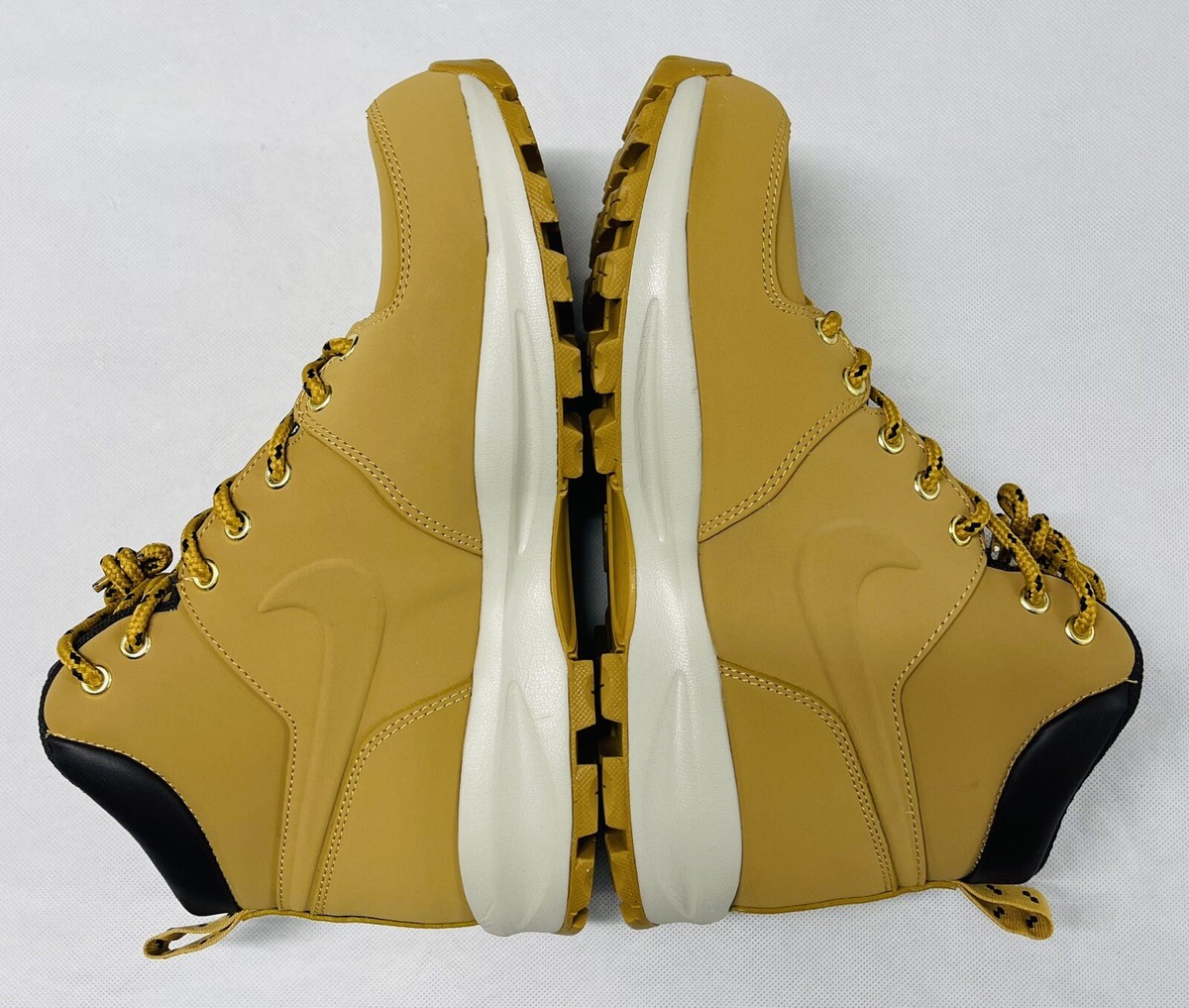 Nike Manoa Leather Boots Haystack Wheat Tan Men's Size 8.5 | eBay