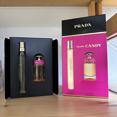 Prada Candy EDP 2 pc Mini Gift / Travel Set 6.5 ml +10ml EDP Dab