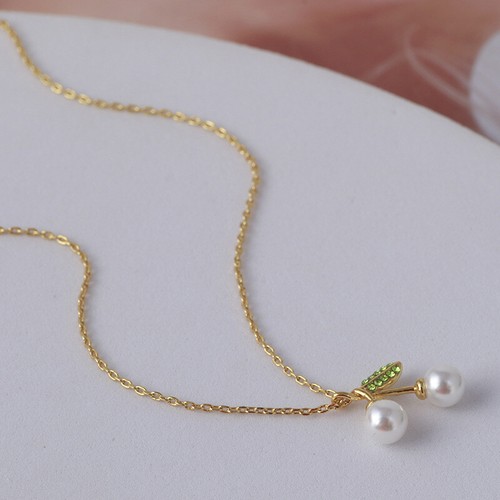 Kate Spade Simple Pearl Cherry Pendant 