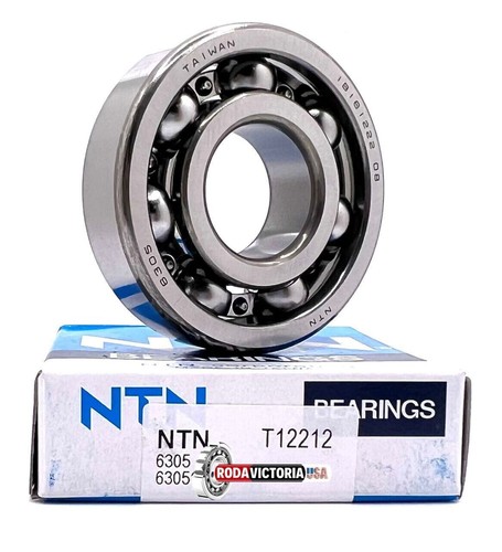 NTN 6305 Deep Groove Ball Bearing, Open, No Seals 25x62x17mm POLARIS 3233020 - Picture 3 of 7