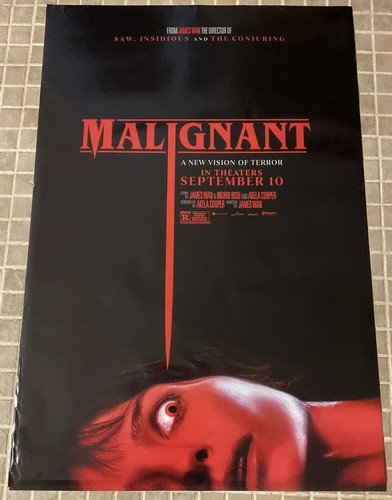 MALIGNANT Double Sided Original Movie Poster 27 X 40