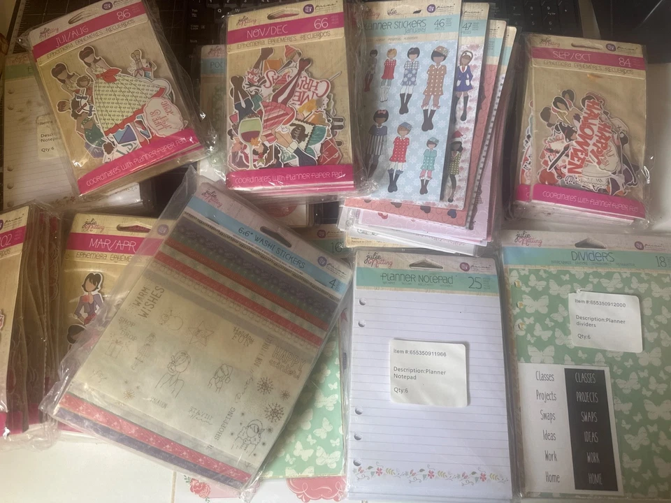 Julie Nutting Prima planner accessories