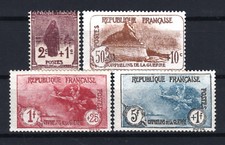 FRANCE STAMP TIMBRE 229/32 " ORPHELINS DE LA GUERRE 3e SERIE" NEUFS xx LUXE T453