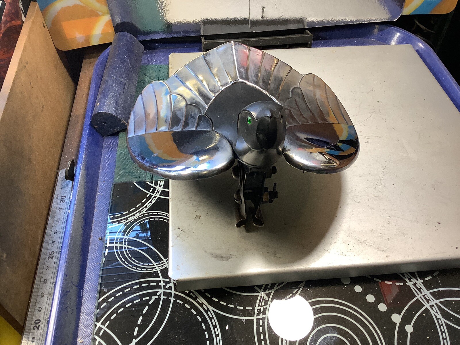 vintage car mascots eBay