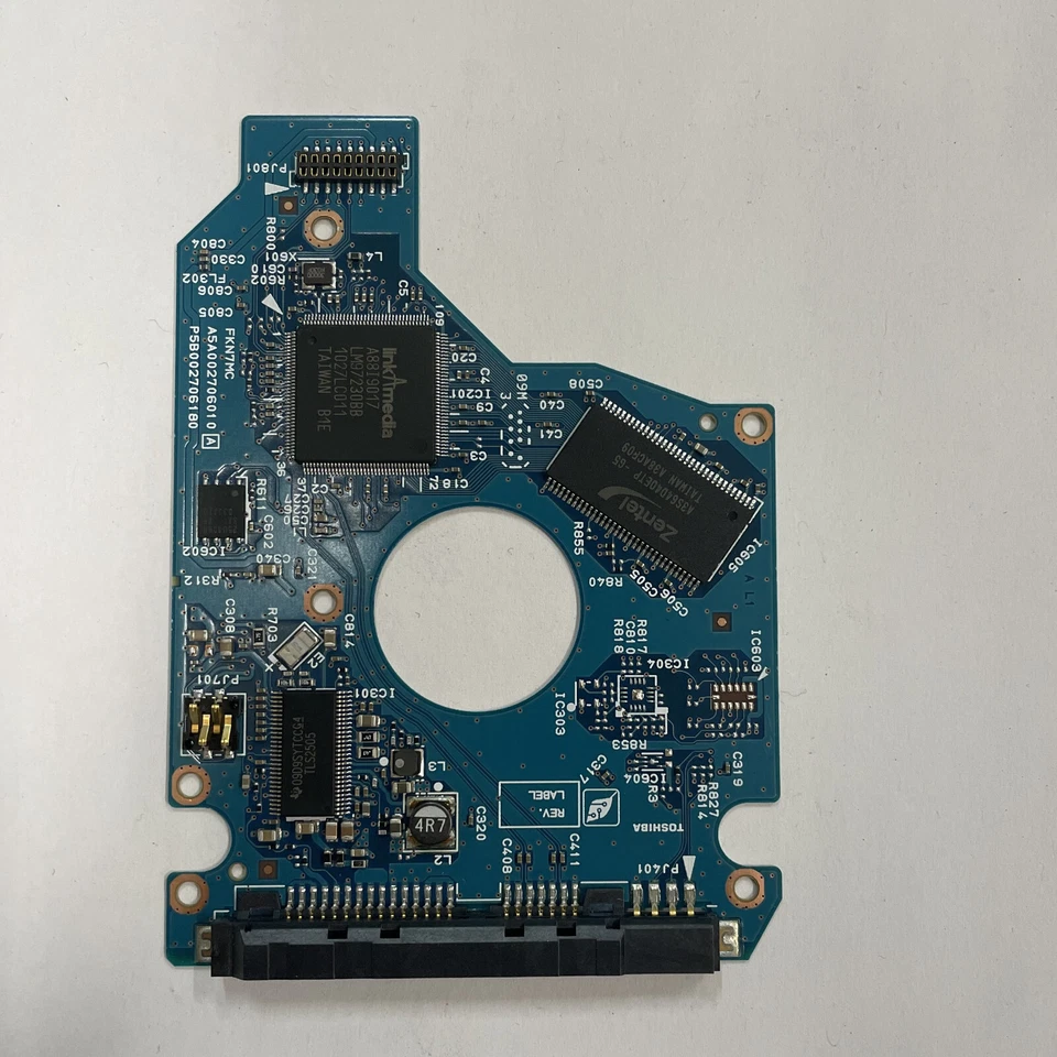 Toshiba G002706A 2.5" SATA HDD PCB Board 010 A0/GH101M HDD2J13 MK3265GSXN - Image 4 of 4