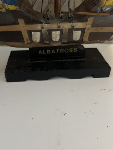 Vintage Model Ship Albatross Model Ship - Picture 2 of 3