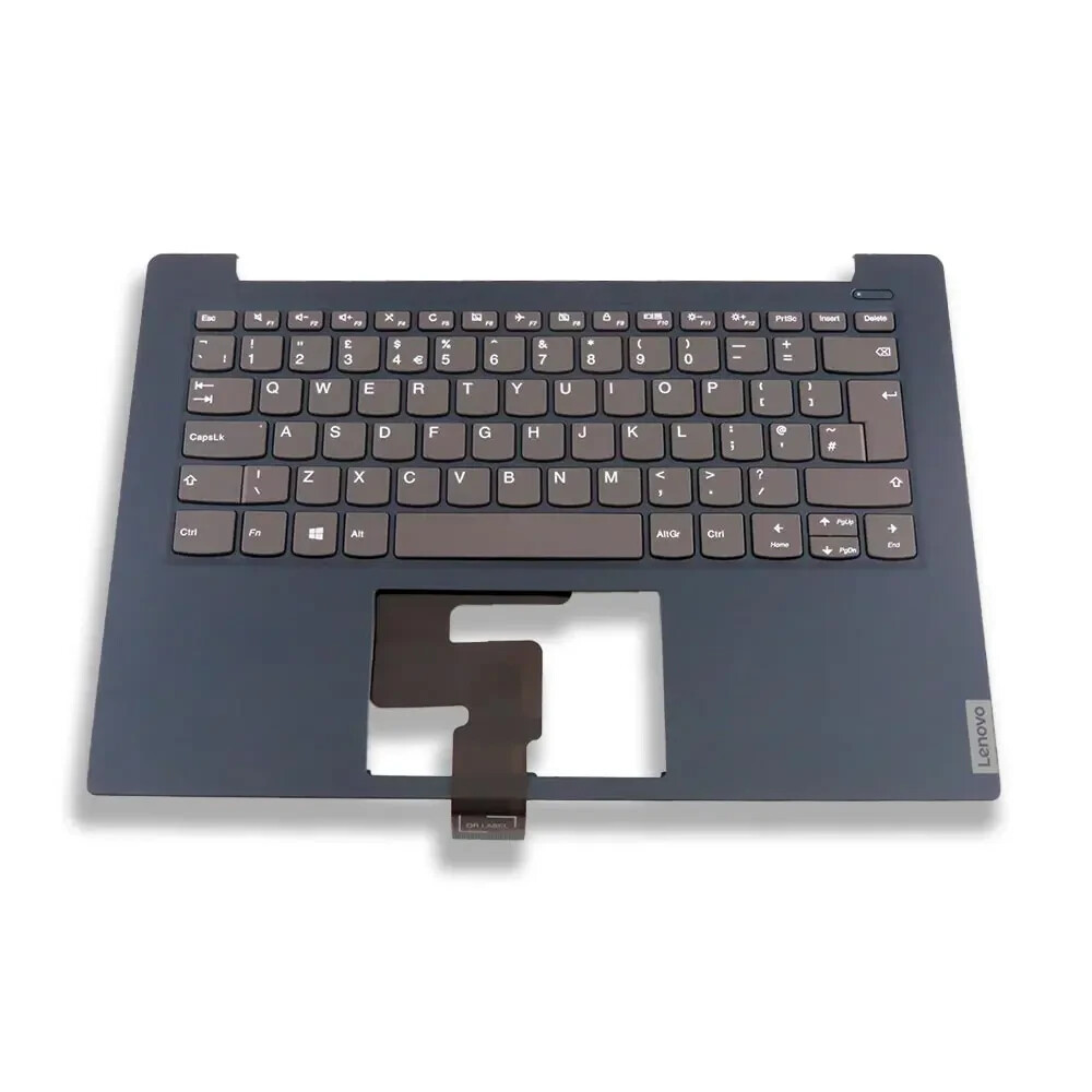 UK Keyboard and palmrest Assembly -Lenovo Ideapad S340-14IWL (Missing Touchpads)