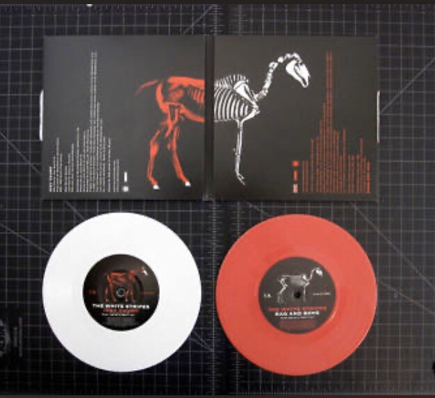 THE WHITE STRIPES Rag & Bone + Icky Thump 2x 7” SEALED Vinyl