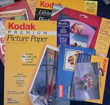 Lot Photo Paper: 8.5x11, 5x7, 4x6; Glossy, Matte; Avery,Kodak, Staples