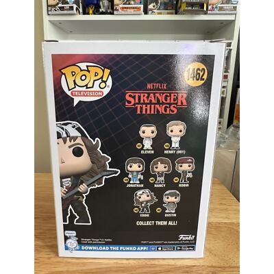 SPECIAL EDITION METALLIC EXCLUSIVE Eddie Stranger Things Funko Pop