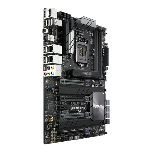 ASUS WS Z390 PRO Motherboard LGA1151 DDR4 8th/9th Core i7/i5/i3/Pentium/Celeron - Picture 3 of 10