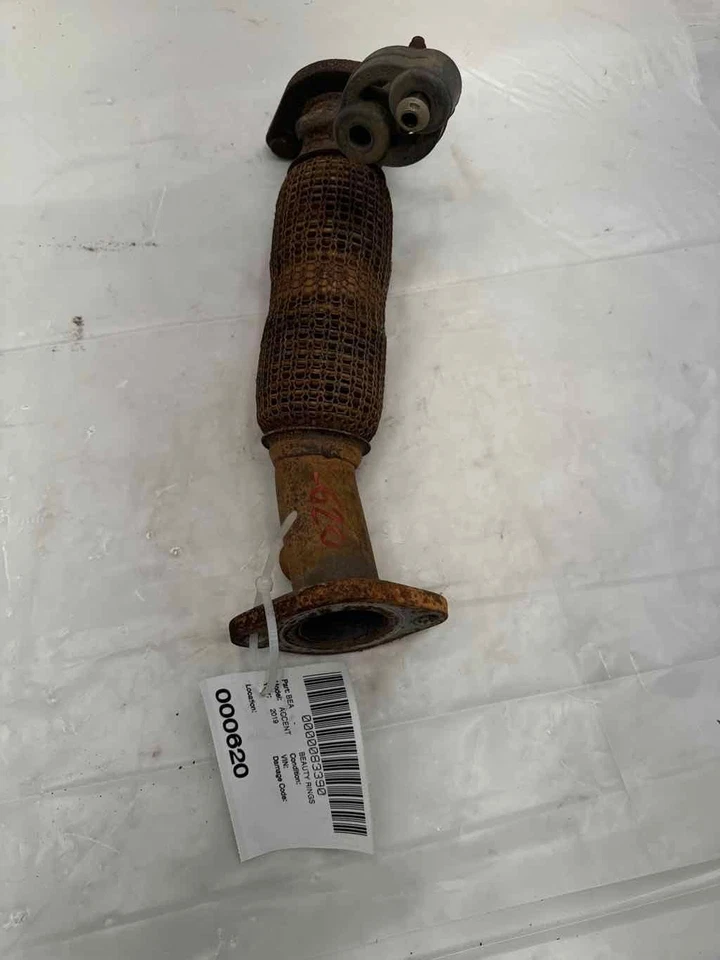 Hyundai Accent 2019 sedán 3,6 L 4 cilindros tubo de escape delantero tubo flexible fabricante de equipos originales Foto 2 de 4