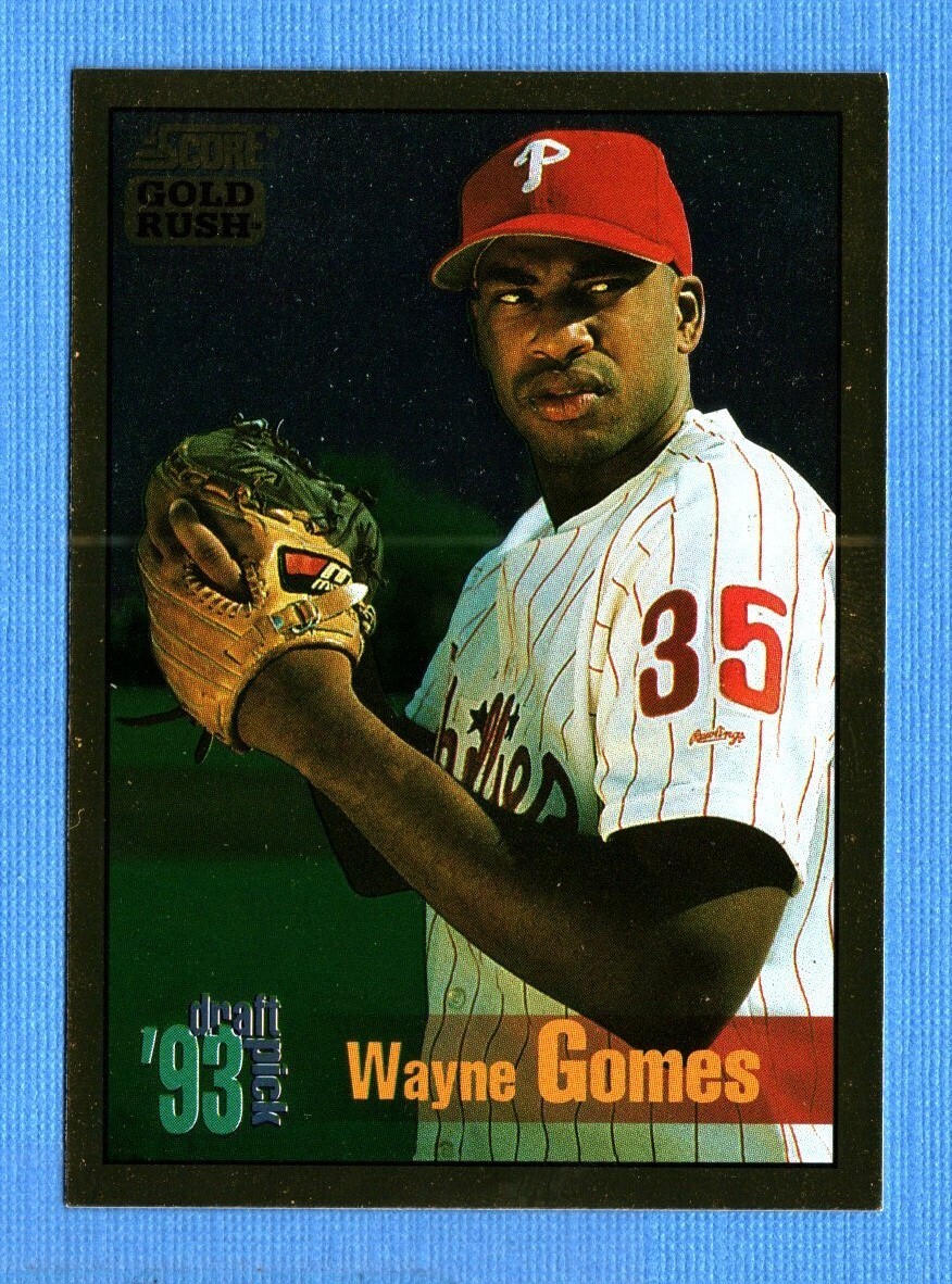 1994 Score Gold Rush #494 Wayne Gomes Draft Pick Phillies | eBay